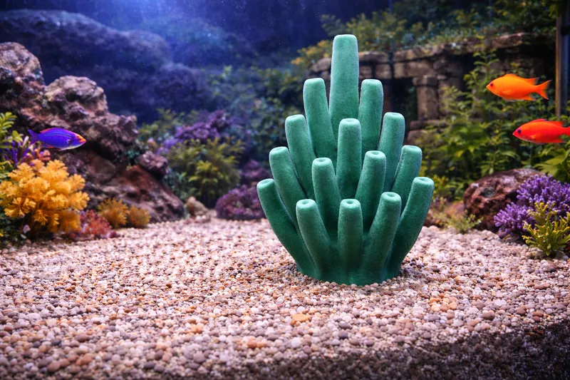 Aquarium Decoration - Custom underwater themed piece